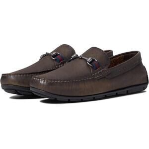 Martin Dingman Bermuda Loafers US 9.5 EU 42.5 Brown Pebble Leather NIB